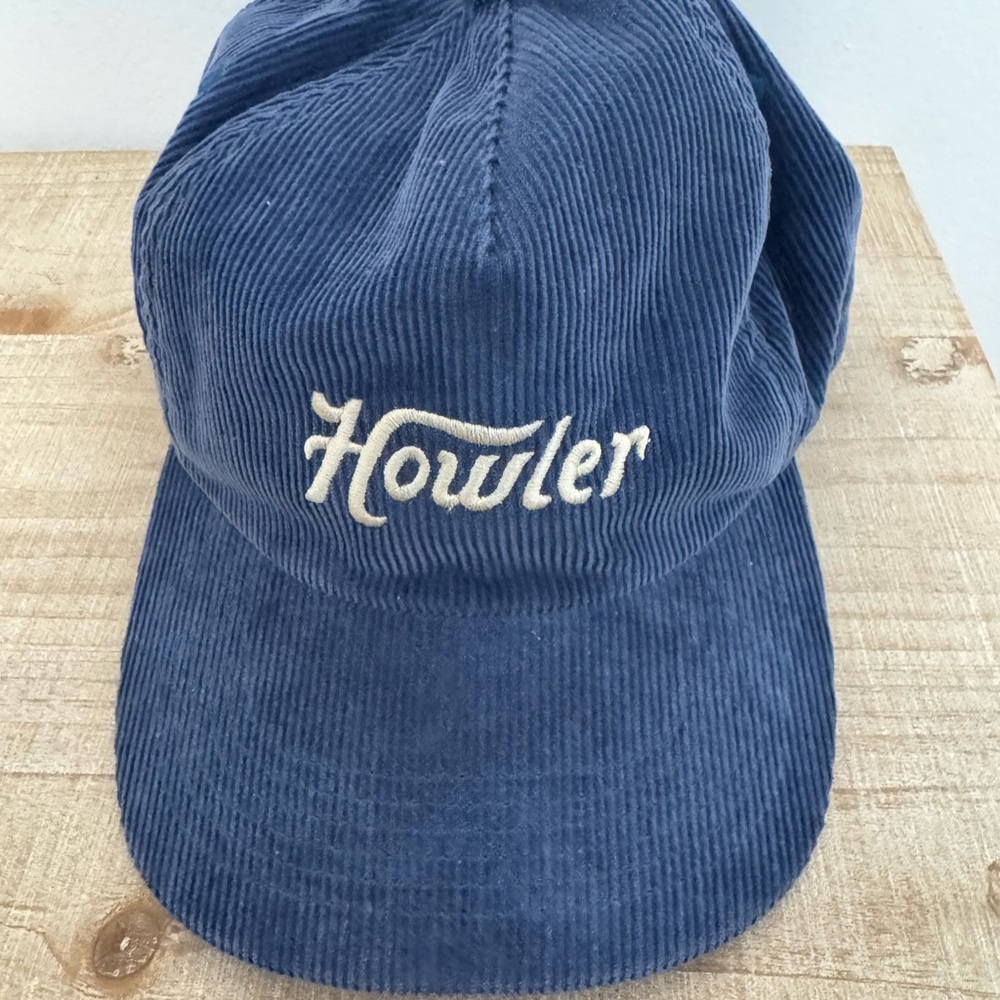 Navy Corduroy Cap - Men's Accessory